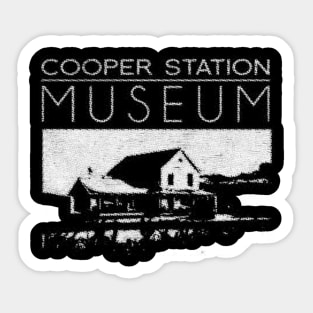 Cooper Station museum Sticker